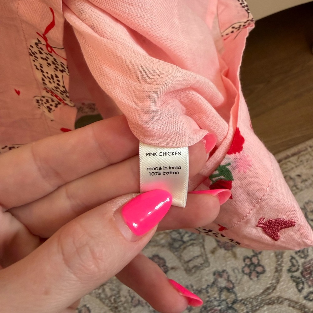 NWT pink chicken baby girls stevie dress set - Picture 7 of 7